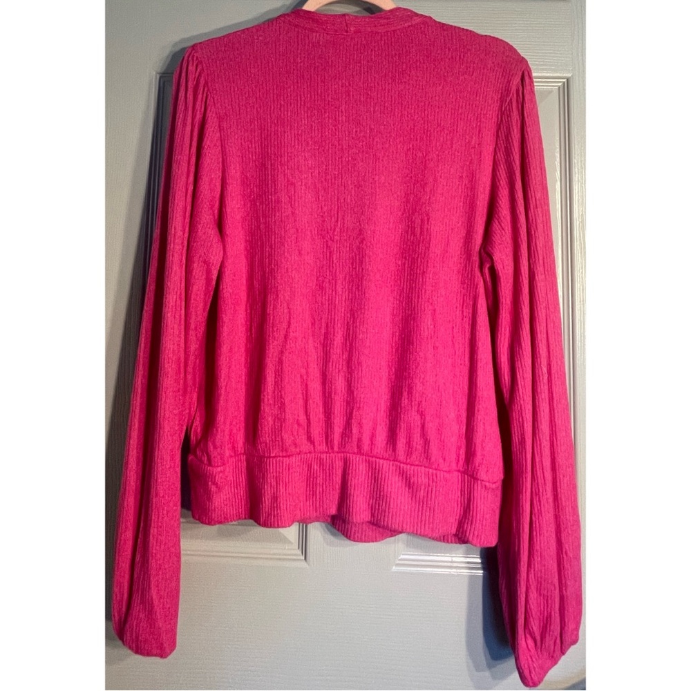 Anthropologie Amadi Rocio Surplice Wrap Top NWT SZ XL - Picture 7 of 14